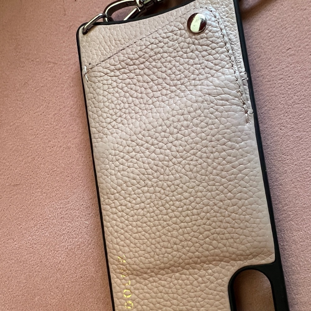 Bandolier Emma leather crossbody for iPhone X/XS